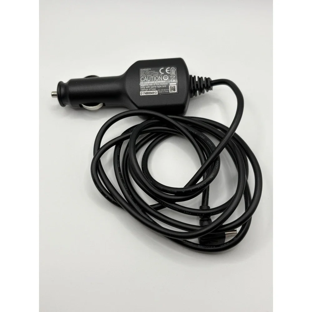 Garmin Vehicle Charger 320-00239-50 Power Adapter for Garmin GPS Devices Black